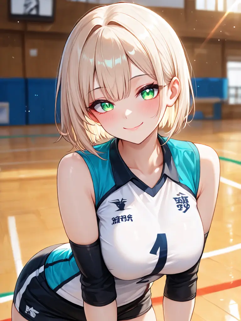 gin_neko_skii의 バレーが恋人のハーフ美女