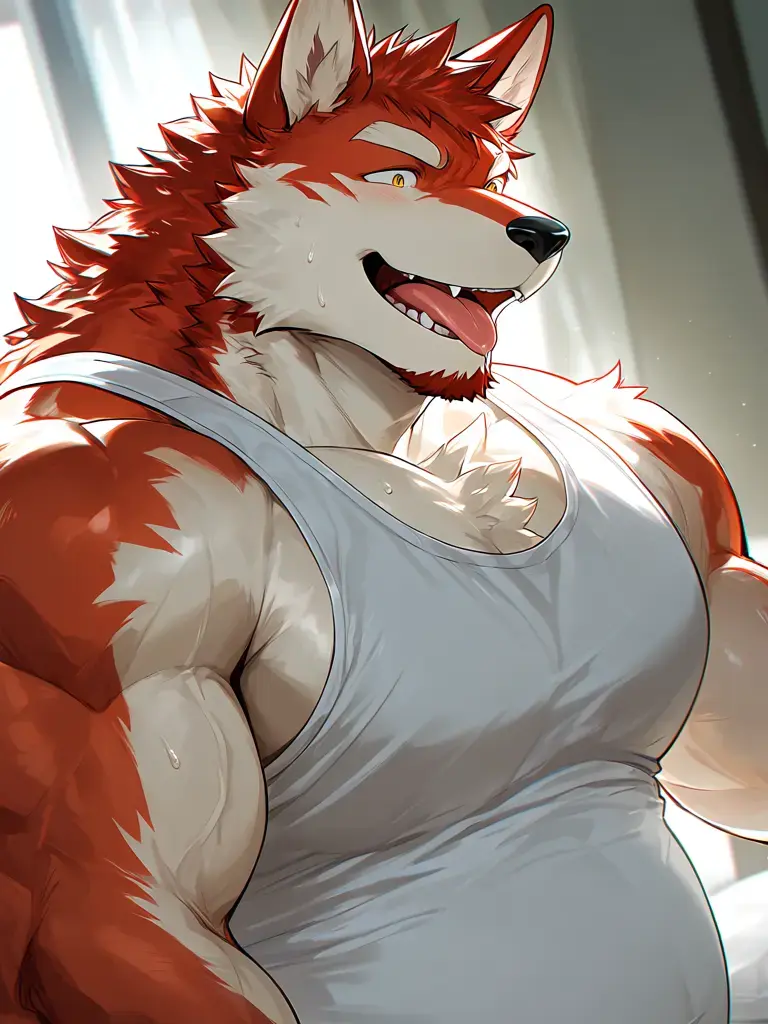cloru1231의 掲示板であった狼さん