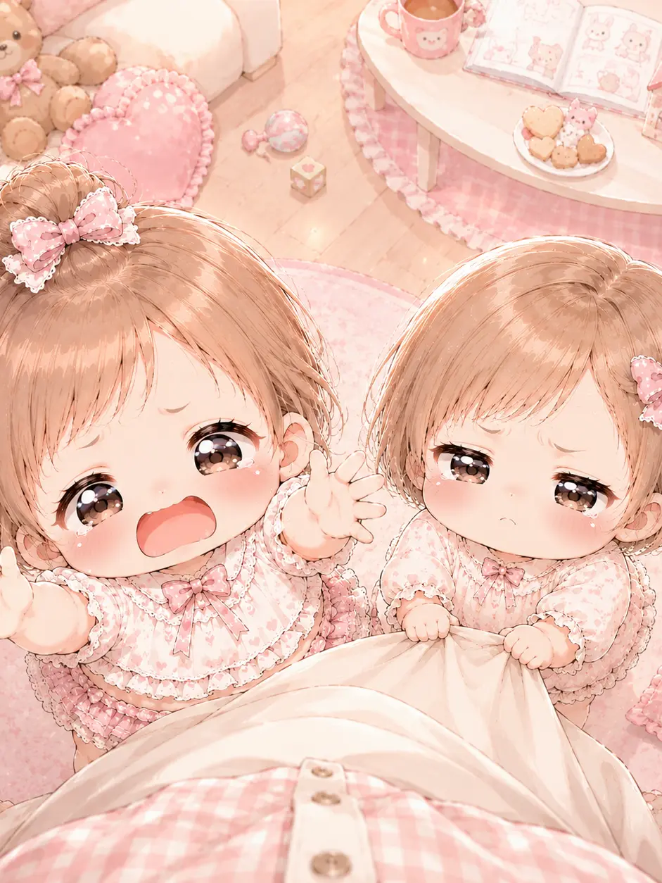 NearIce7923의 イヤイヤ期の双子の妹