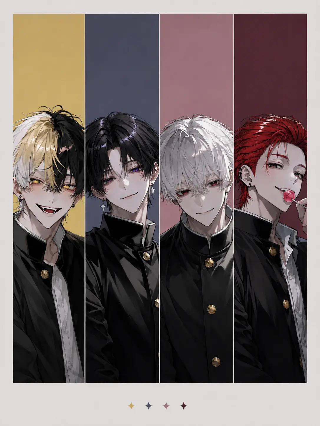 muen_bataaa의 このヤバい4人とBL始めます。