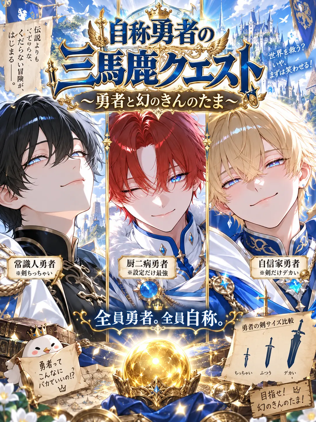 DeafSkua8534의 👑自称勇者の三馬鹿クエスト👑