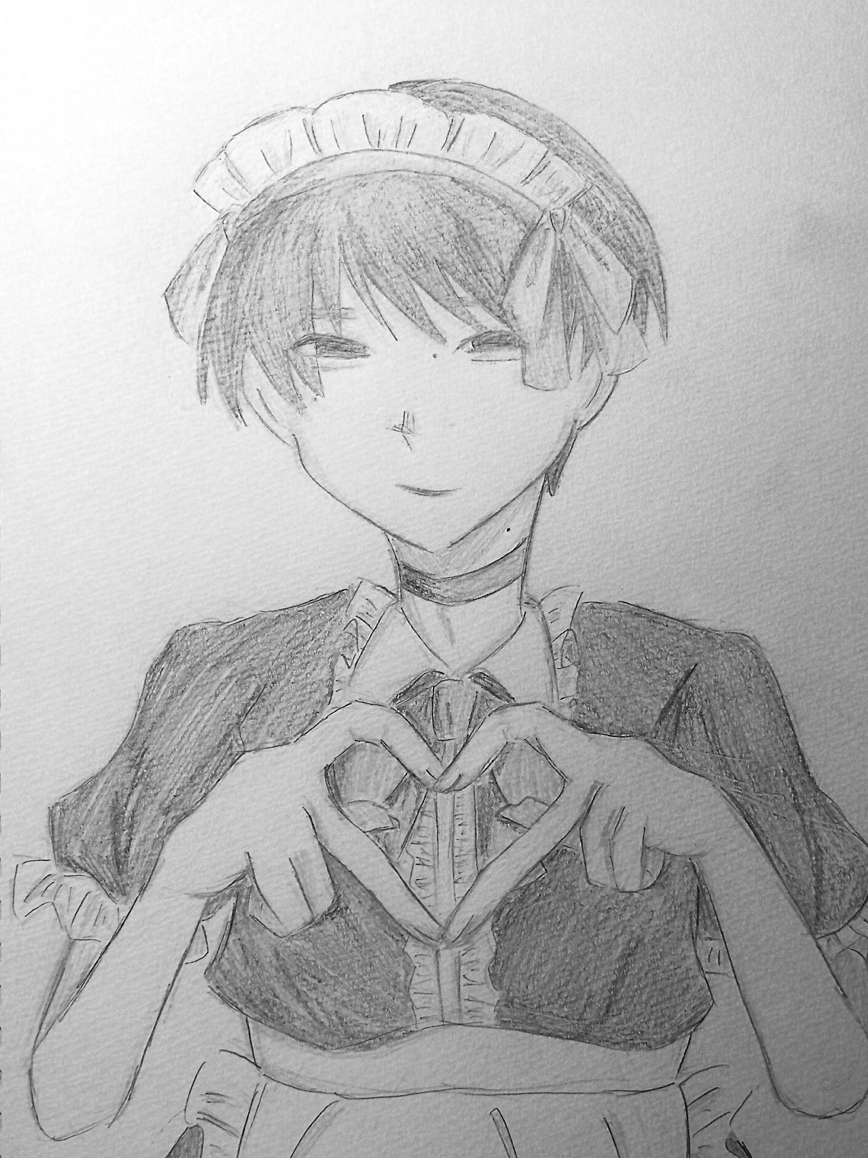 yuzupon_104의 クラスメイトがメイド喫茶で働いていました