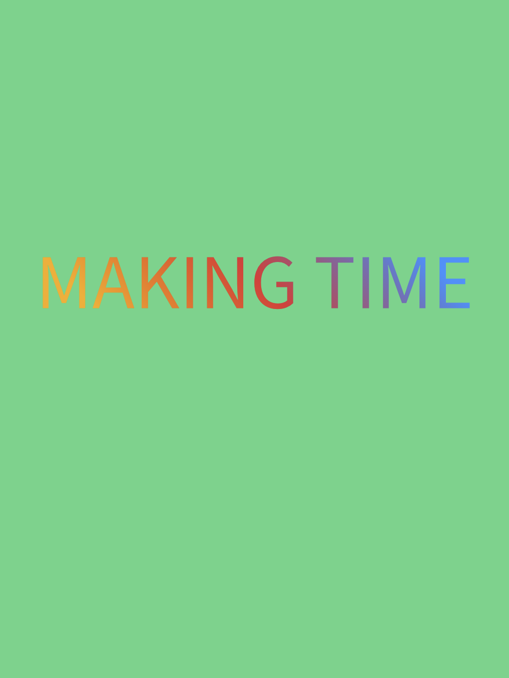 Making time 대표 이미지
