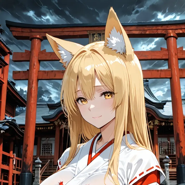 nasuo의 終末世界の神社で豊穣神と生きる日々