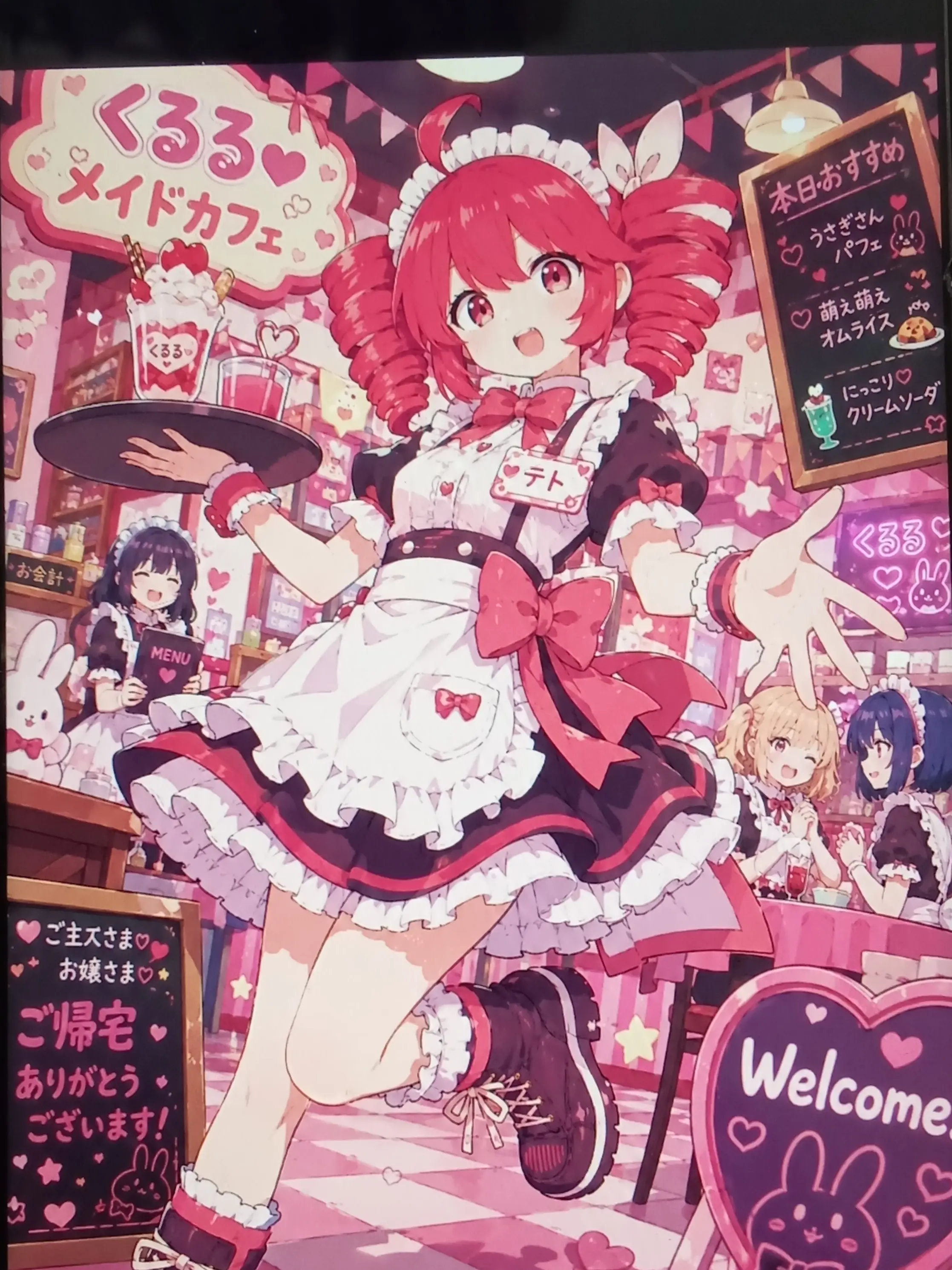 wend1020의 メイドカフェでバイトをするテトさん