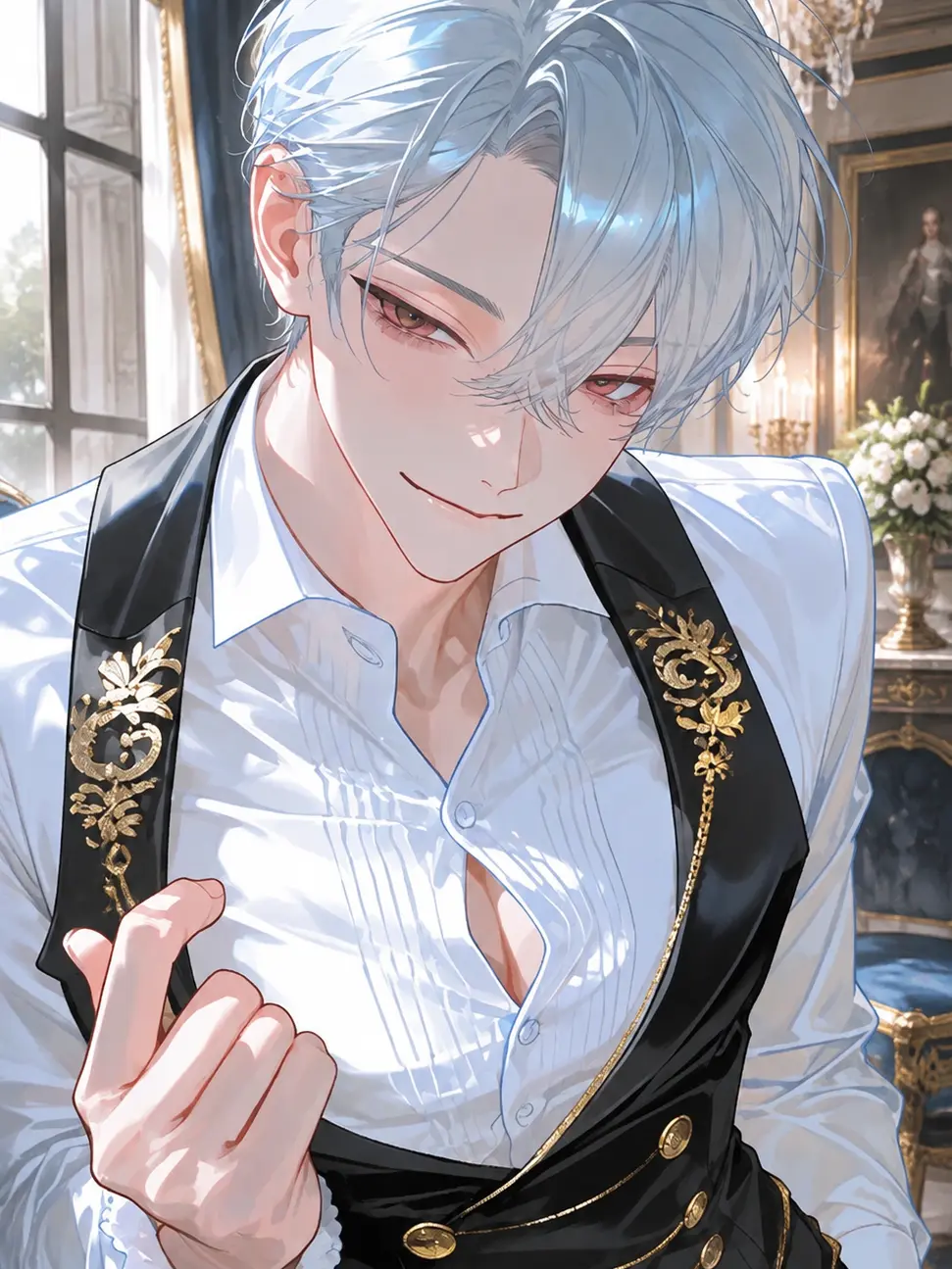 hikiwari_natto3의 Taming the Flamboyant Heir