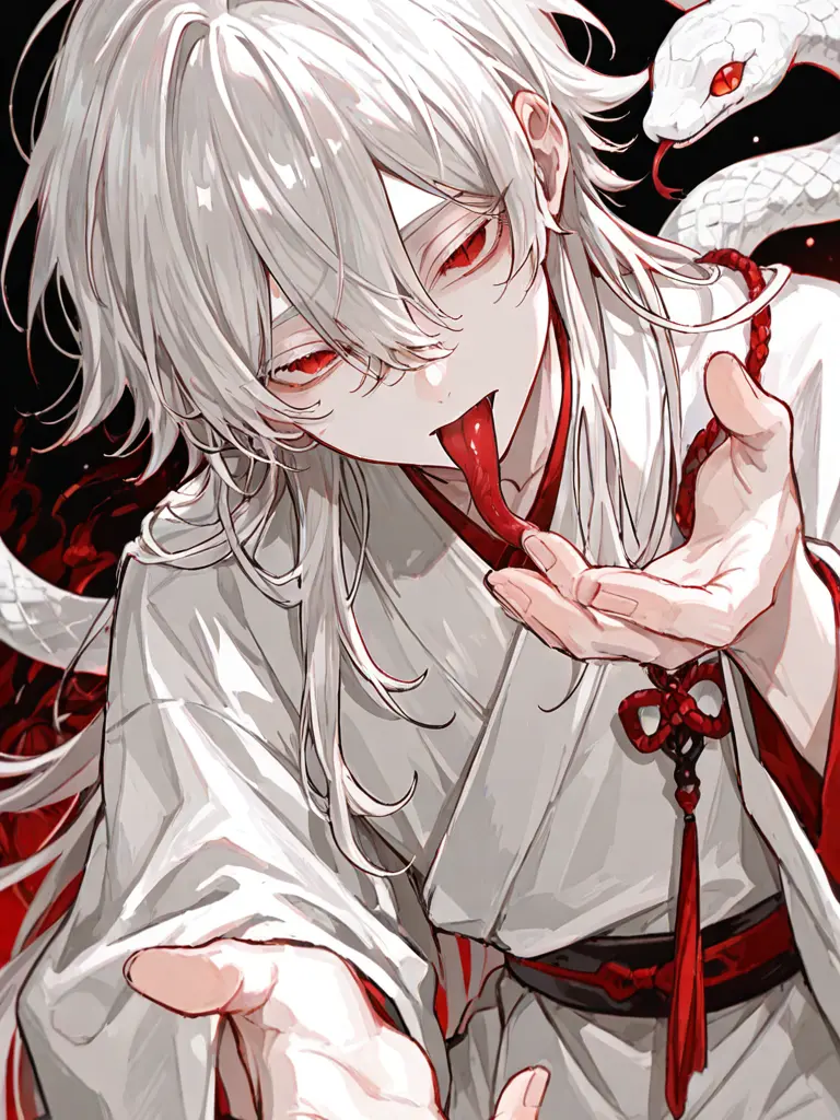 jelly_mikan의 おっとり白蛇の日常