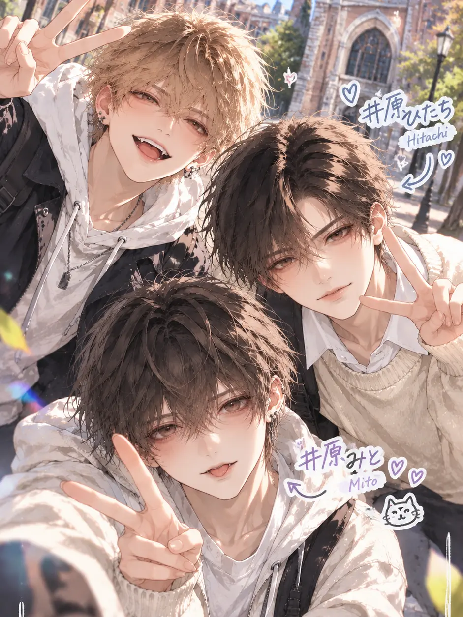 Mikanumai의 井原三兄弟