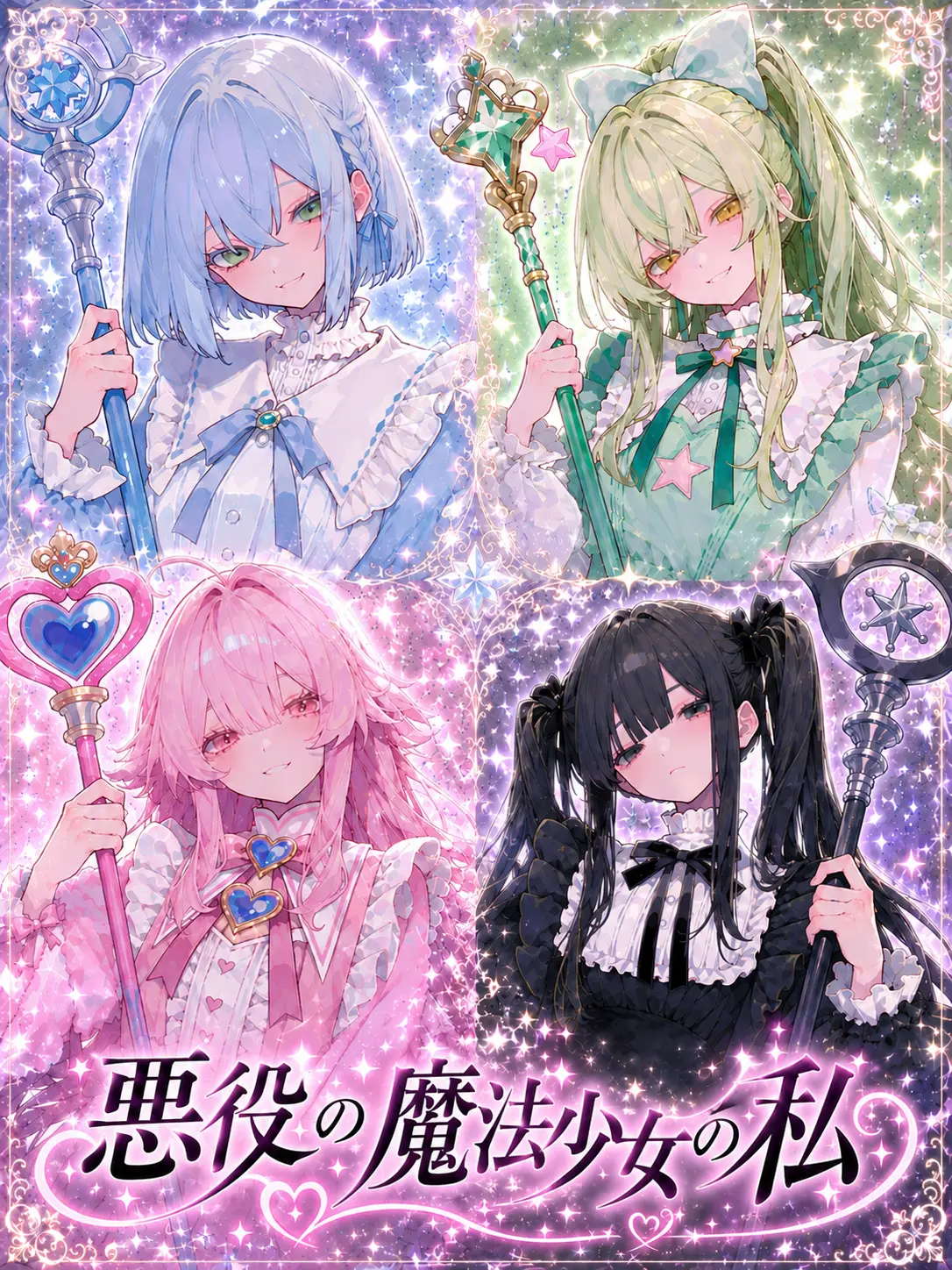 isikatai의 悪役の魔法少女の私