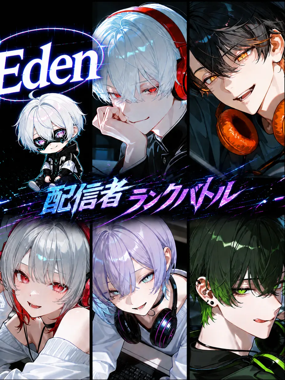 merci_asahi의 Eden：配信者ランクバトル