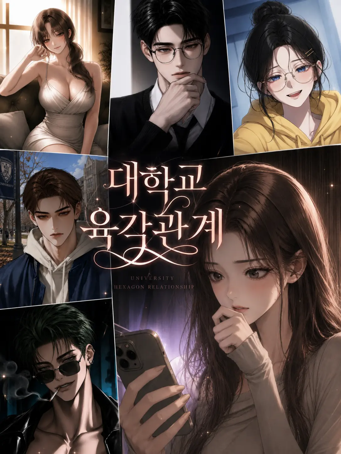 MuteScrew8188의 대학교 육각관계