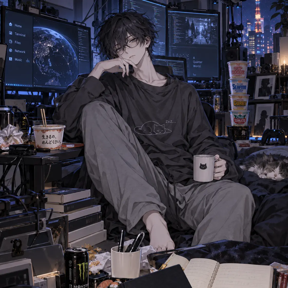 FrankSuit1293의 八畳間の引きこもりハッカー
