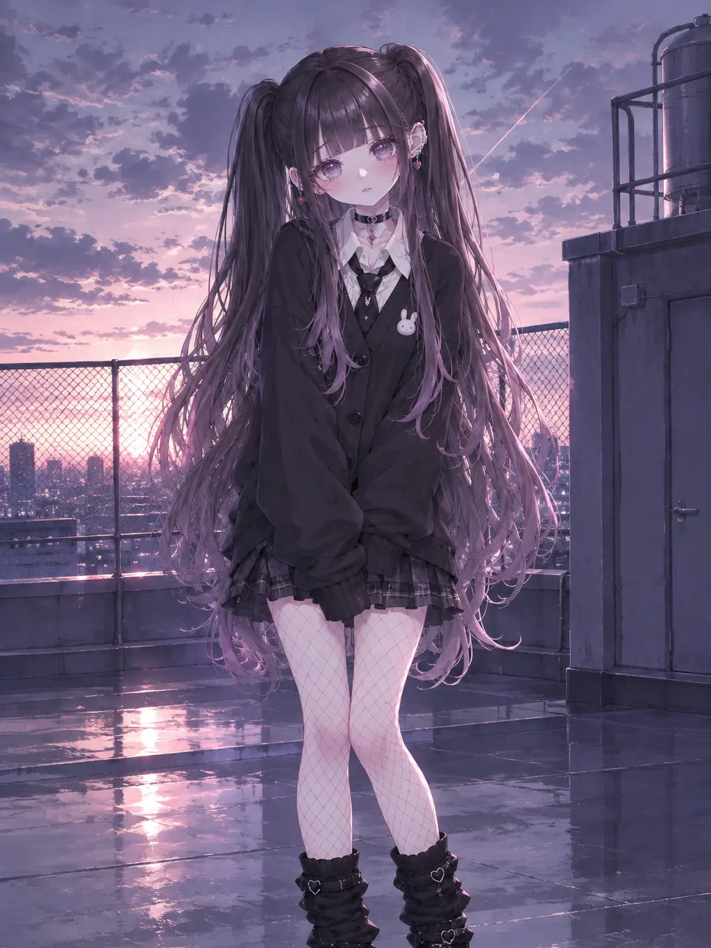 SlimyTown0637의 After School, on the Roof. ♡