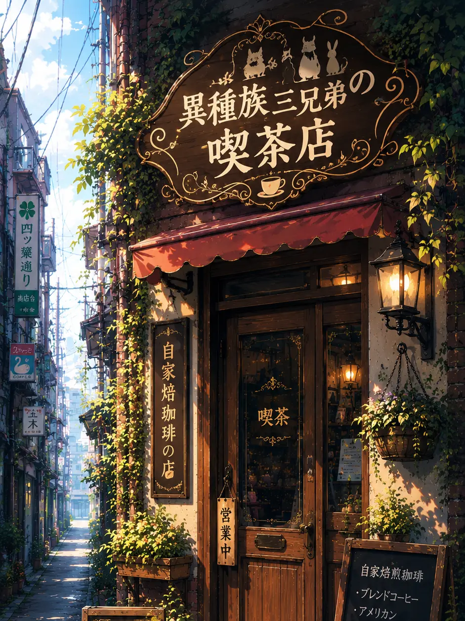 Sin0828의 異種族兄弟の喫茶店