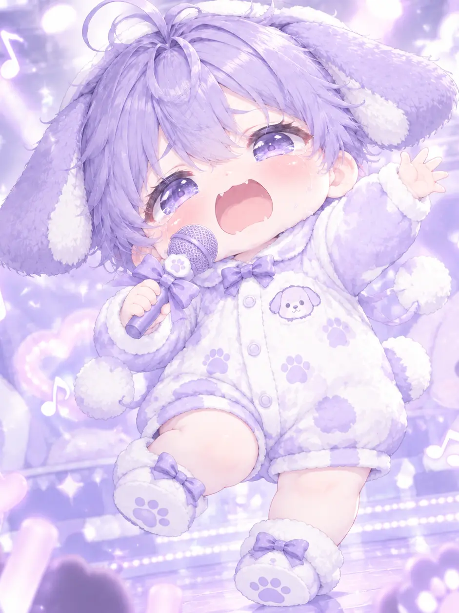 toketatoufu의 アイドルになりたい獣人赤ちゃん。