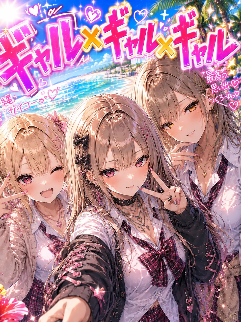 NagikousakaAI의 ギャル×ギャル×ギャル