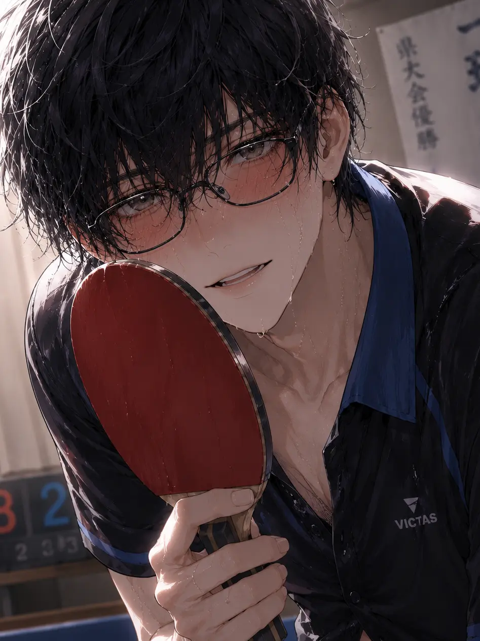 kudamochi1589의 卓球部メガネ男子