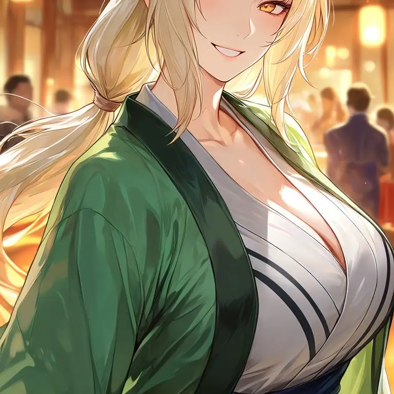 Hahhahahahahha의 Tsunade need a touch on her breast from you
