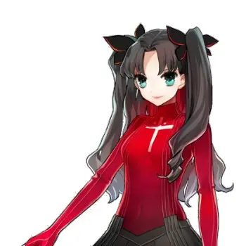Archer-emiya-의 토오사카 린(fate/extra last encore)