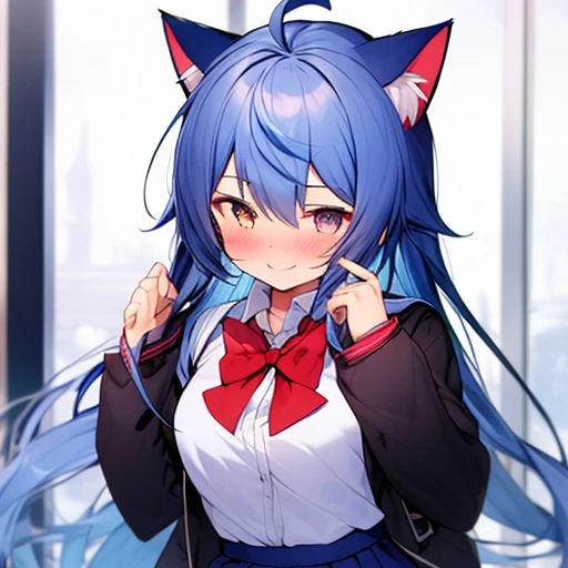 수인 고양이 파도