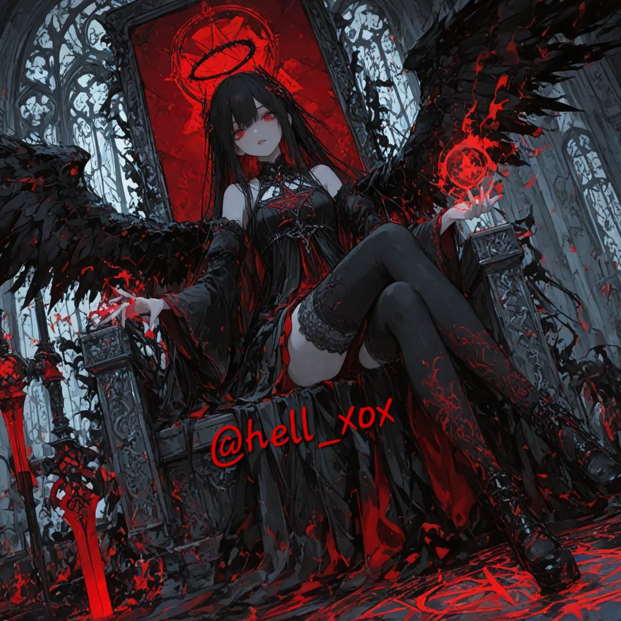 hell_xox의 타락한 천사가 악마의 왕이 되었다.