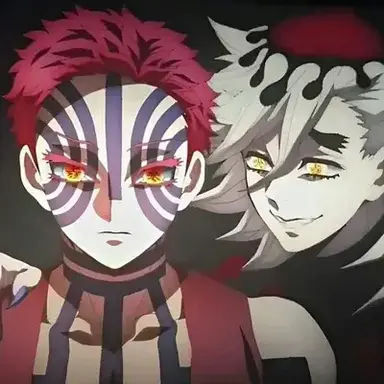 Profile image of Douma and akaza