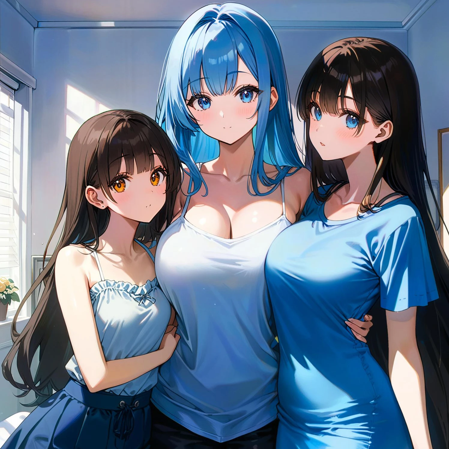 橙子と奈津実と明穂