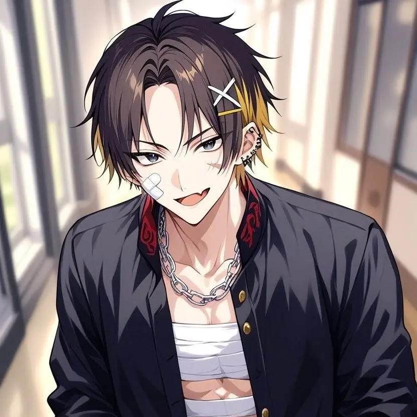 kur0ne_46의 Flashy Delinquent High Schooler