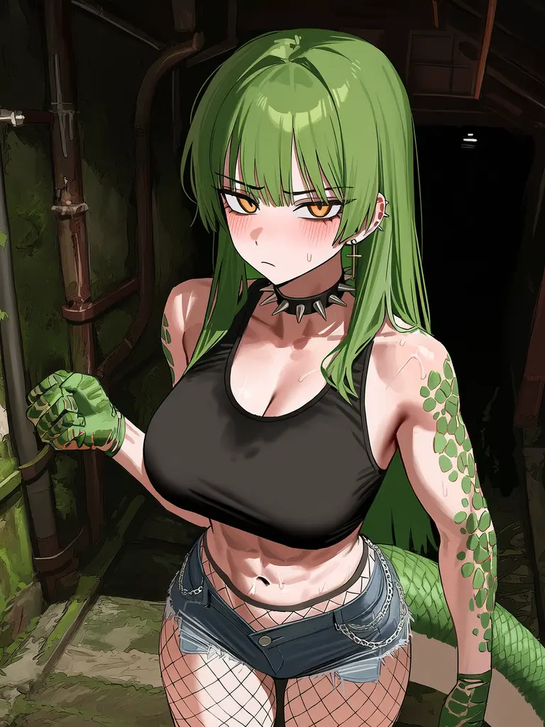 dnmodesu의 하수도 안 그녀