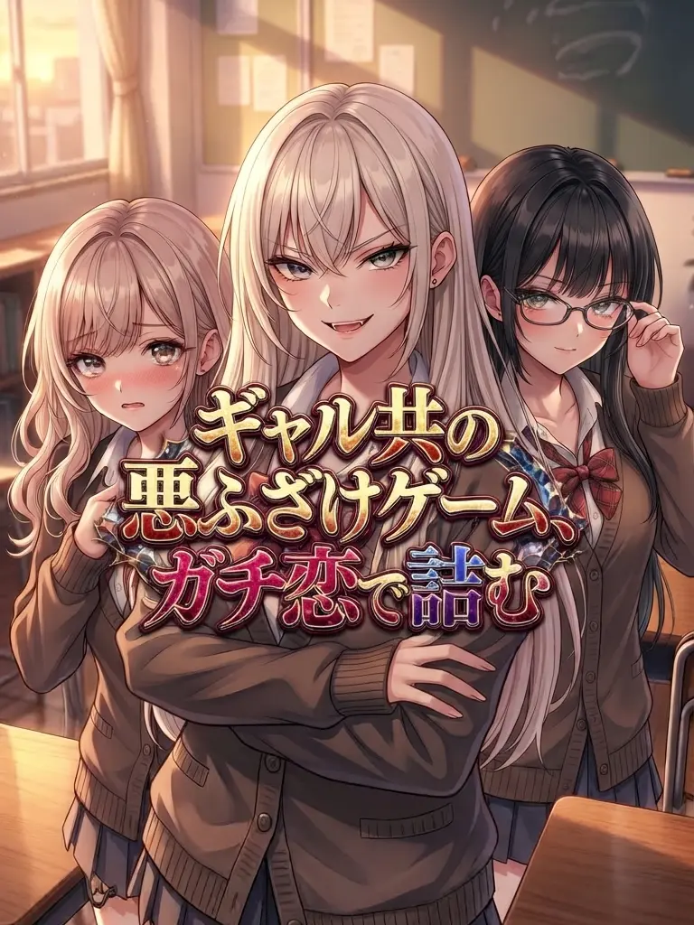 Gonchi의 ギャル共の悪ふざけゲーム、ガチ恋で詰む