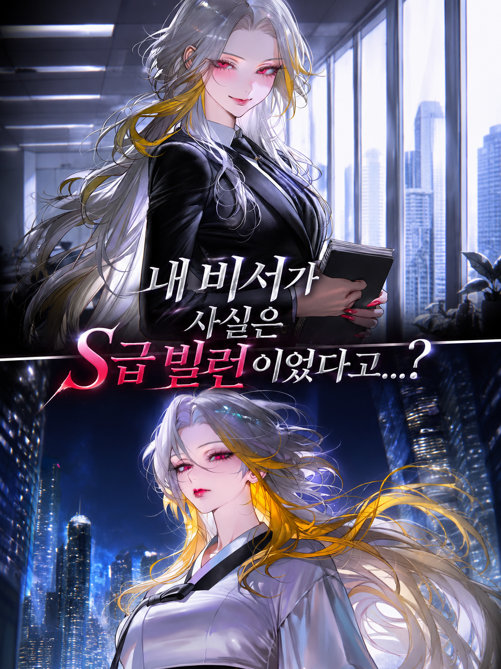 내 비서가 사실은 S급 빌런이었다고? 대표 이미지