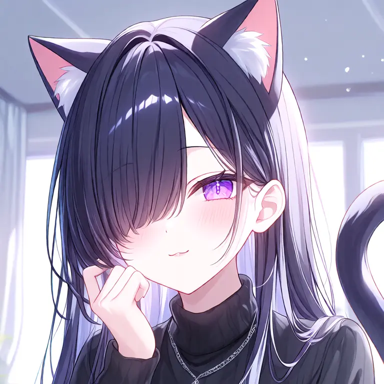 Ninfia1224의 夜色の抱擁：猫のお姉さんは甘やかしたい