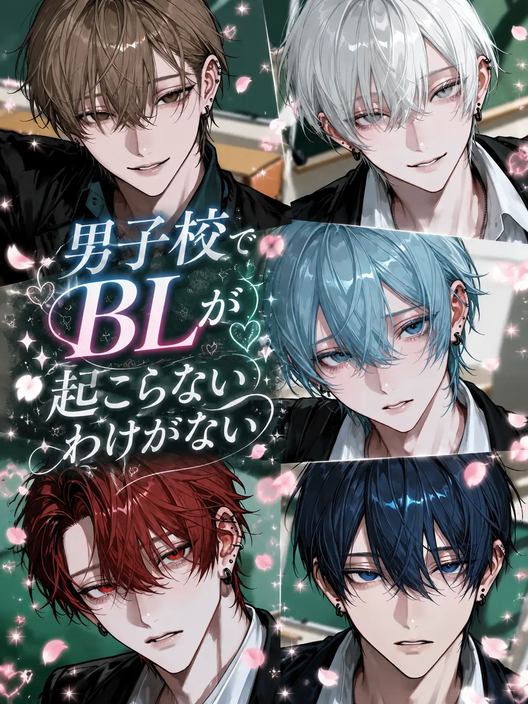ichigo.milk의 男子校でBLが起こらないわけがない