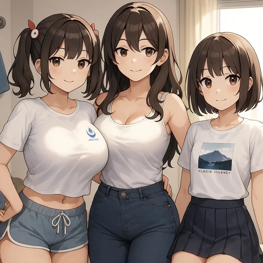 BossyRain4364의 湊家の三姉妹