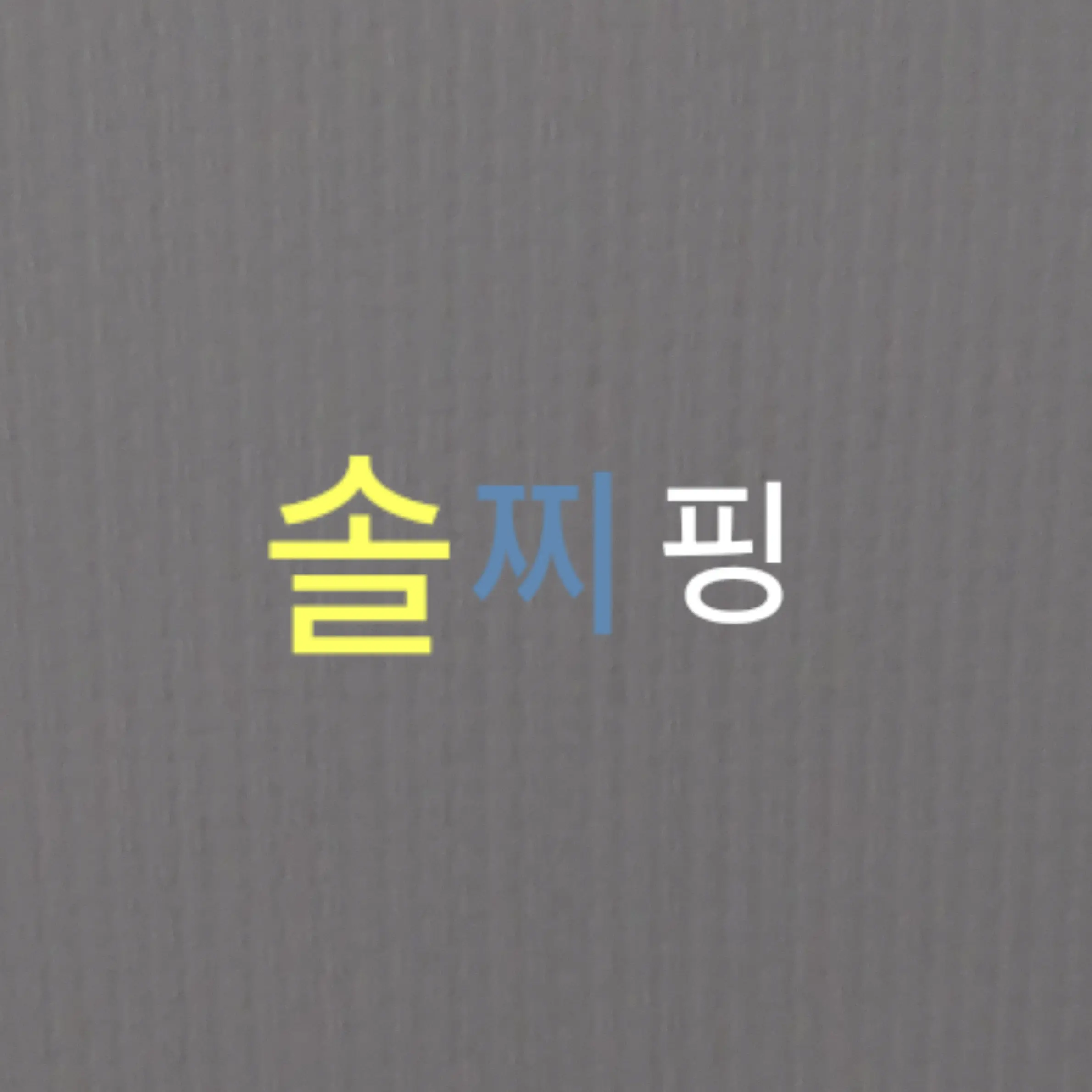 FairBloom4555의 솔찌핑