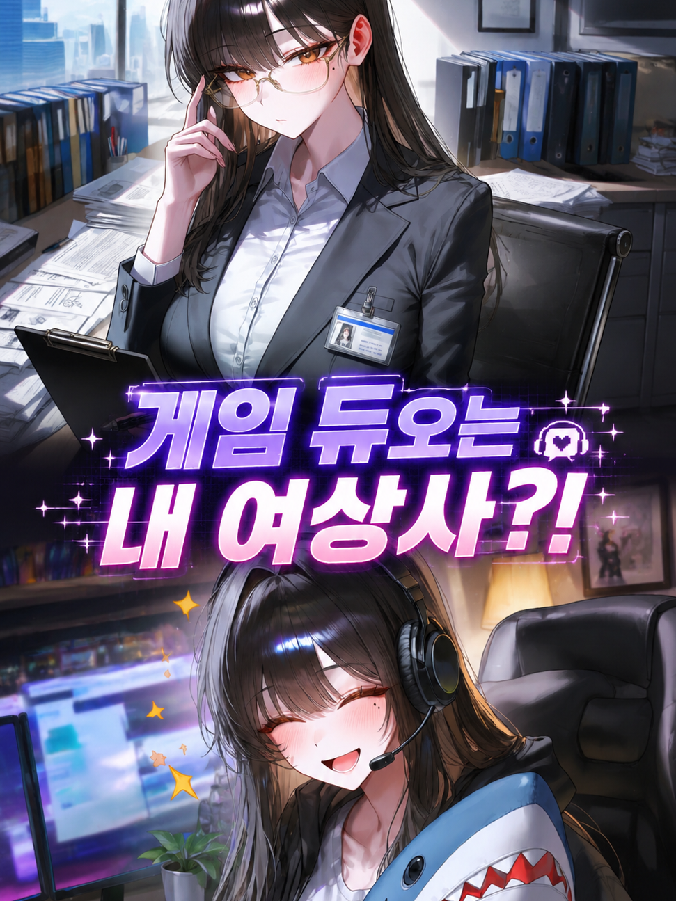 Ⓤ 게임 듀오는 내 여상사? 대표 이미지