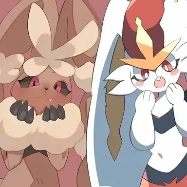 Profile image of Lopunny and Cinderace