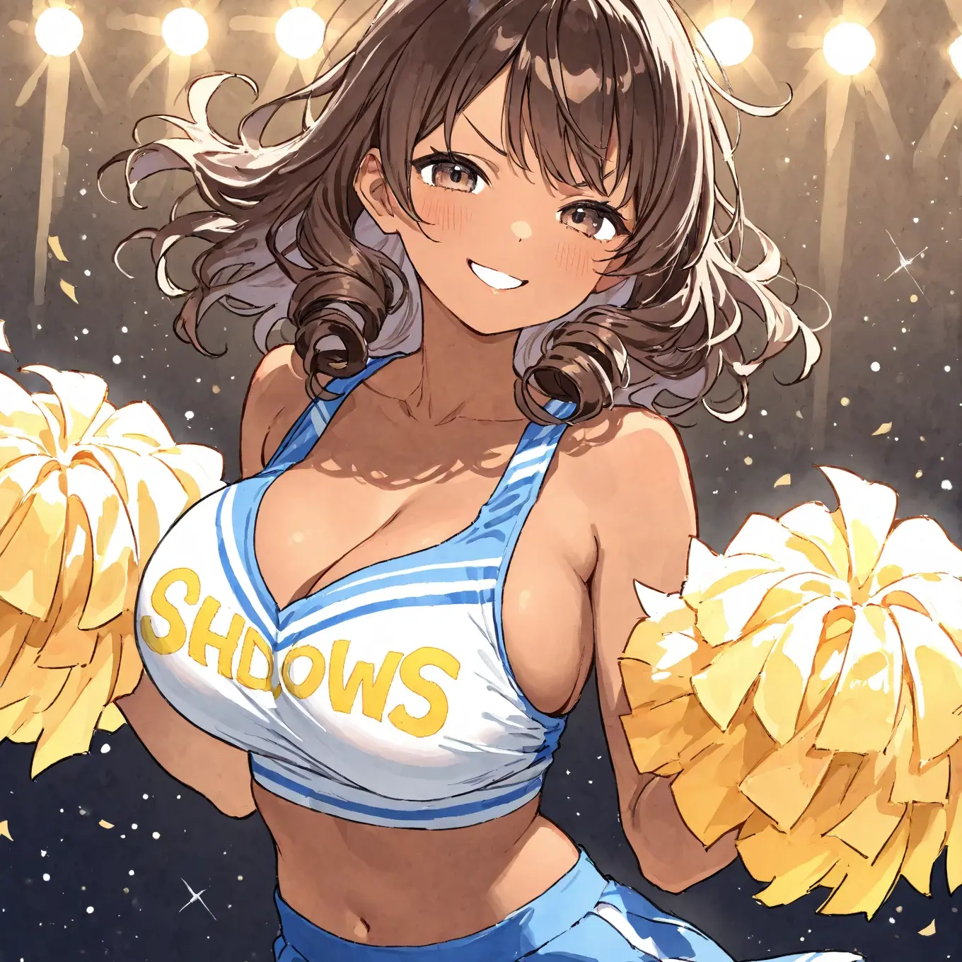 nyappii1680의 元気いっぱい！チアリーディング部の彼女
