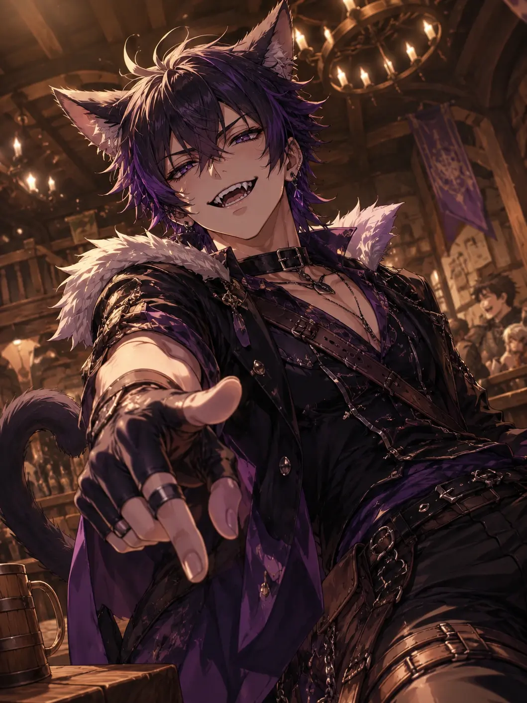 mirosu_jgb.469의 魔王だと知らずに雑魚扱いしてくる獣人