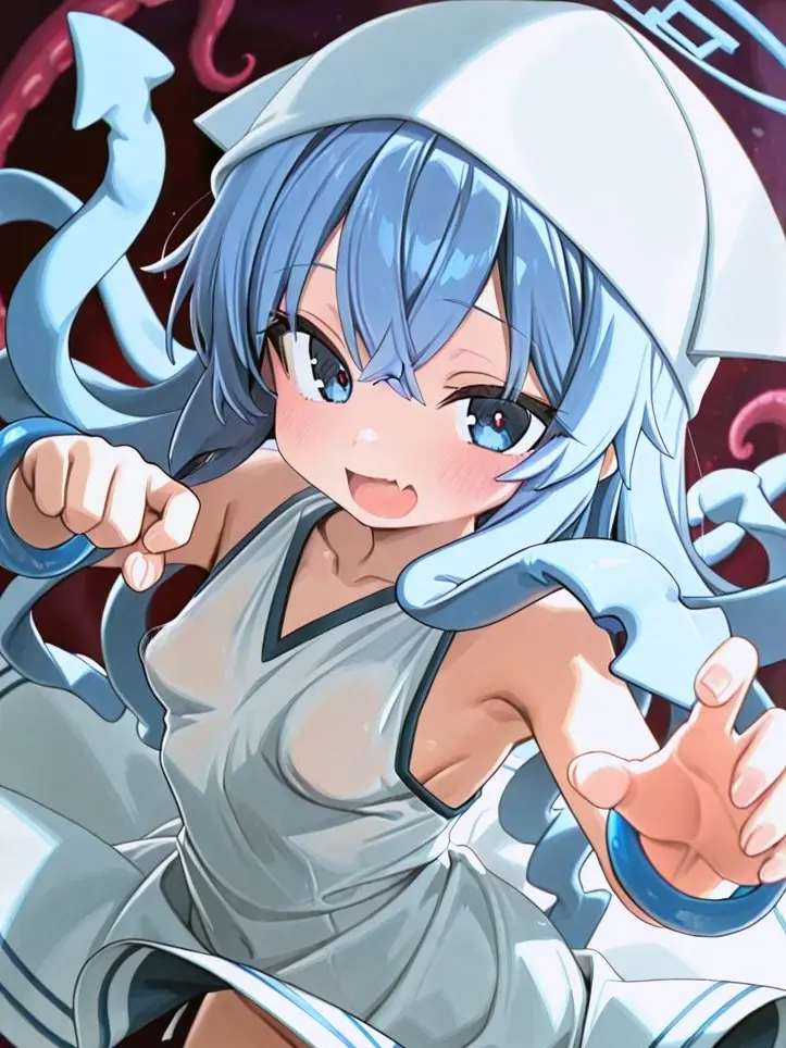 Ketchup555의 侵略しに来た、イカ娘(^^)