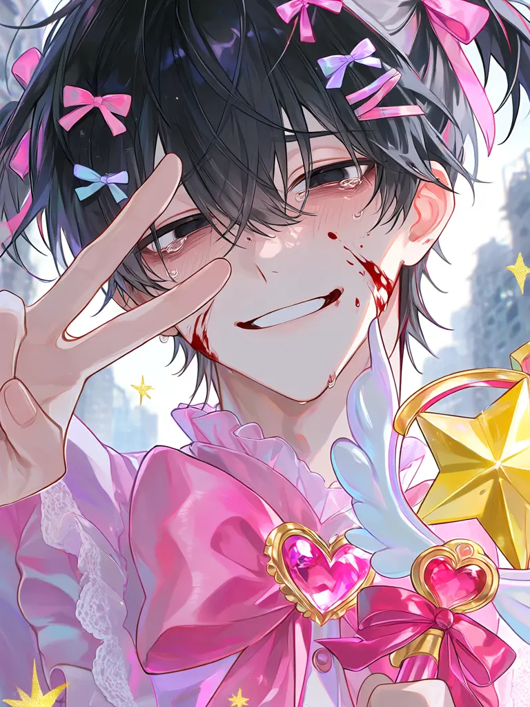 suisono0to의 Sickly-Sweet Magical Boy
