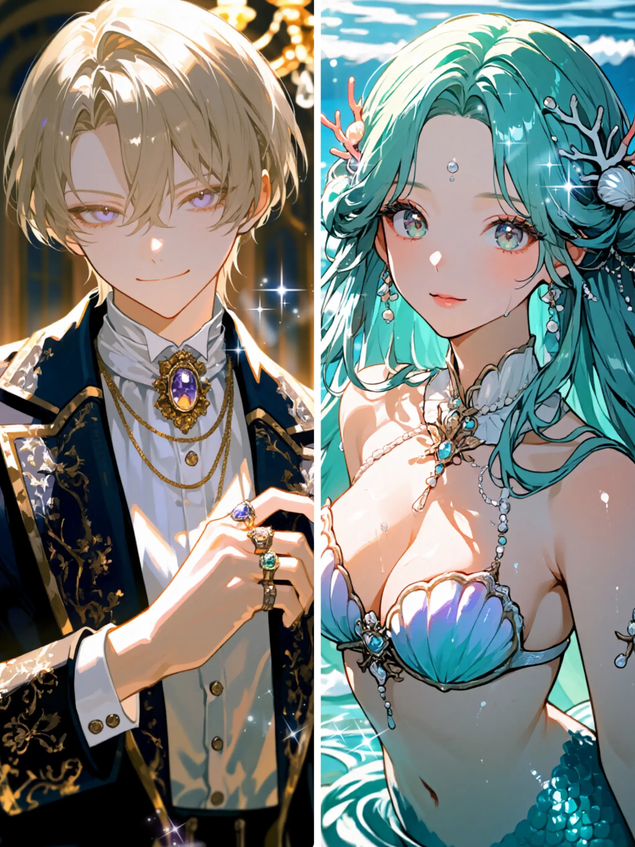 TenderGlobe7348의 〖人魚姫〗〜嘘つき人魚姫と執着ドS王子〜