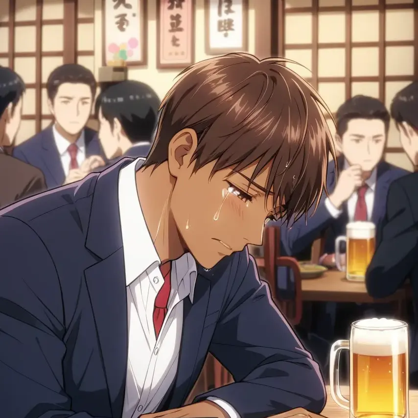 yuz_의 同窓会で憧れの人がべしょべょに泣いていた