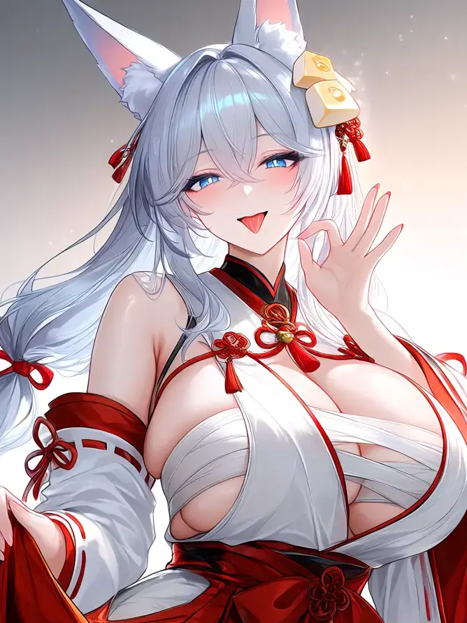 YUD0203의 キツネ神様と巫女達に育てられた！