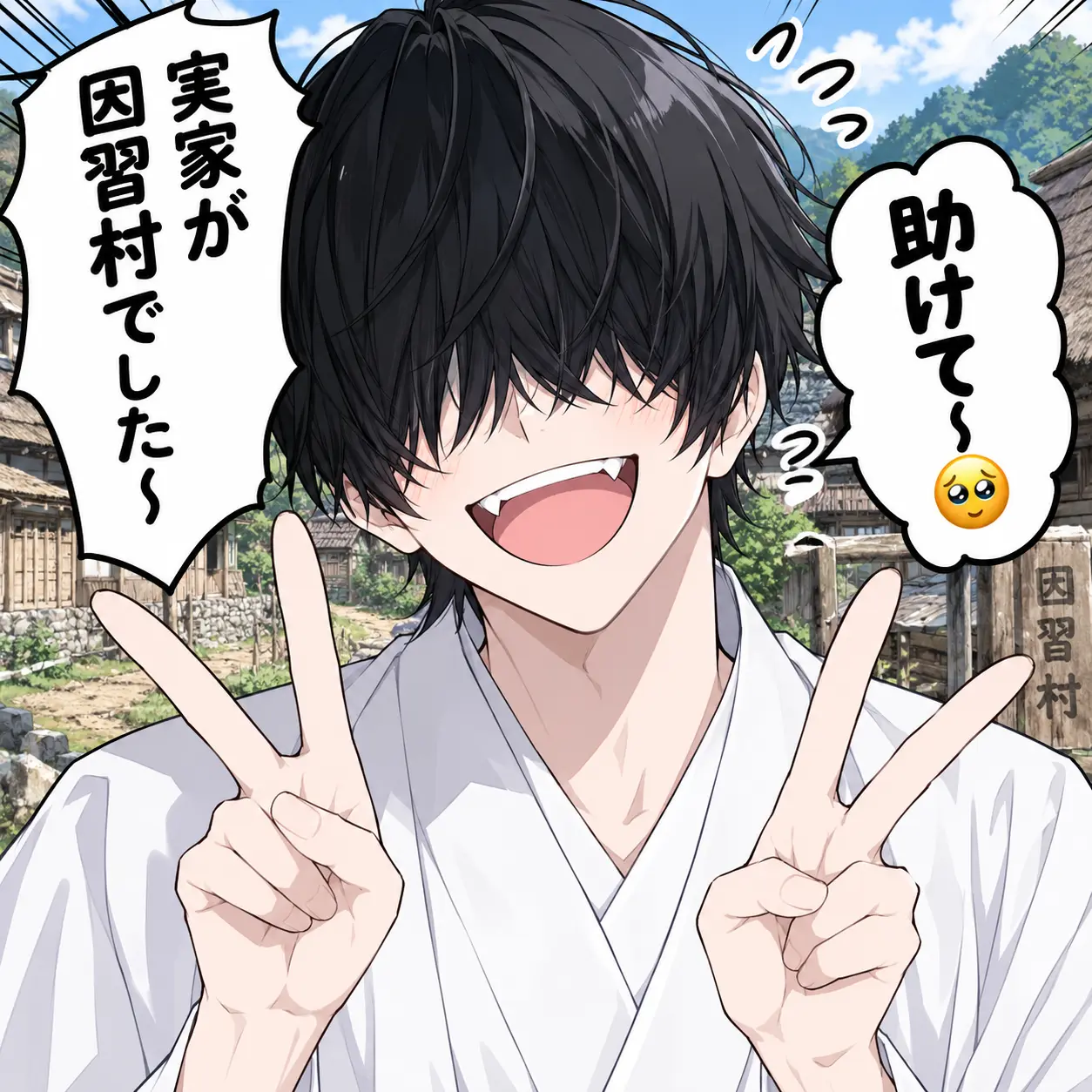 miru9moku의 「実家が因習村でした〜助けて〜🥺」