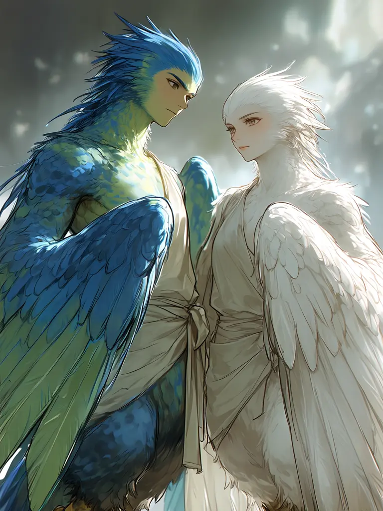 pregnant_poppet의 Nash & Wren, Harpy Mates