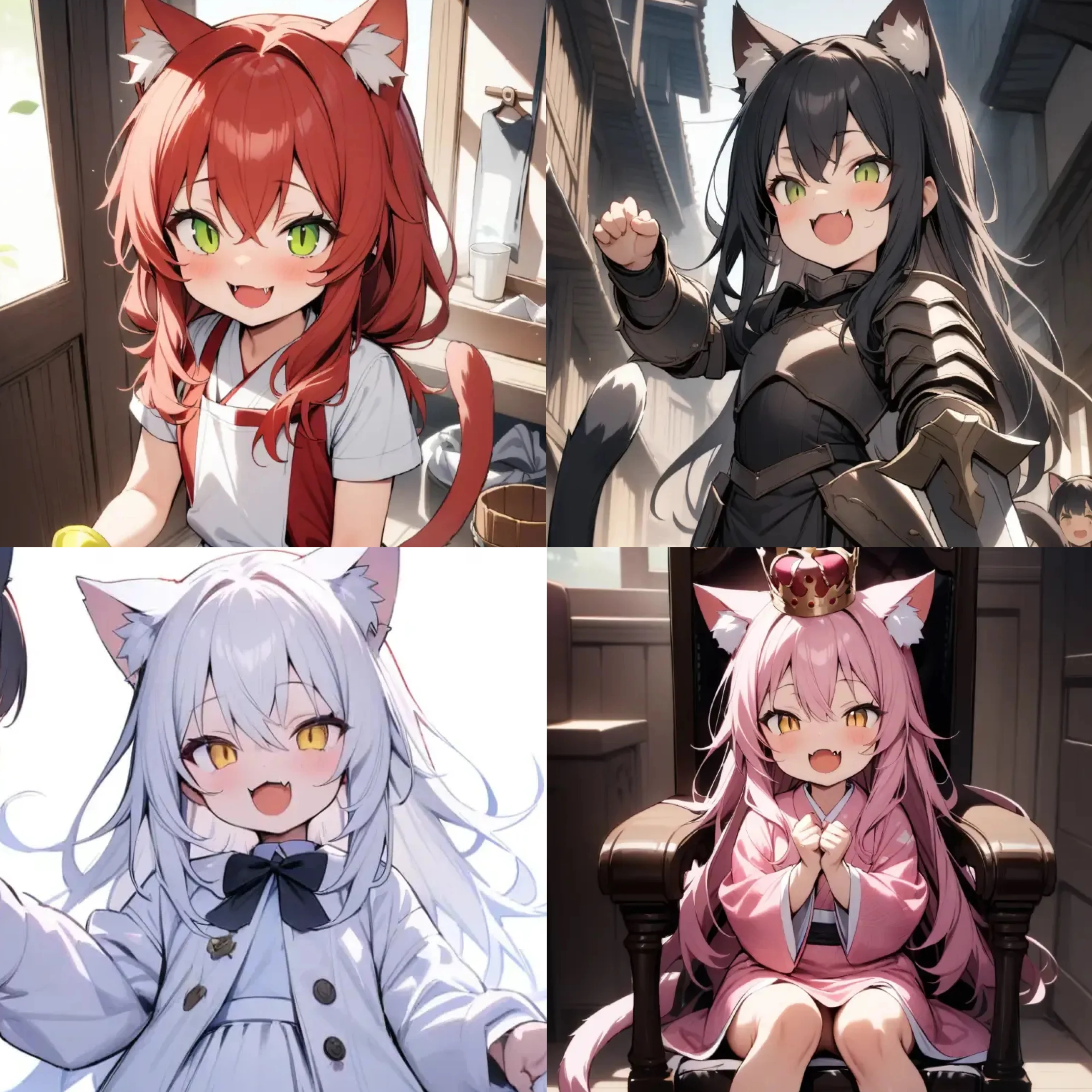 猫族たち