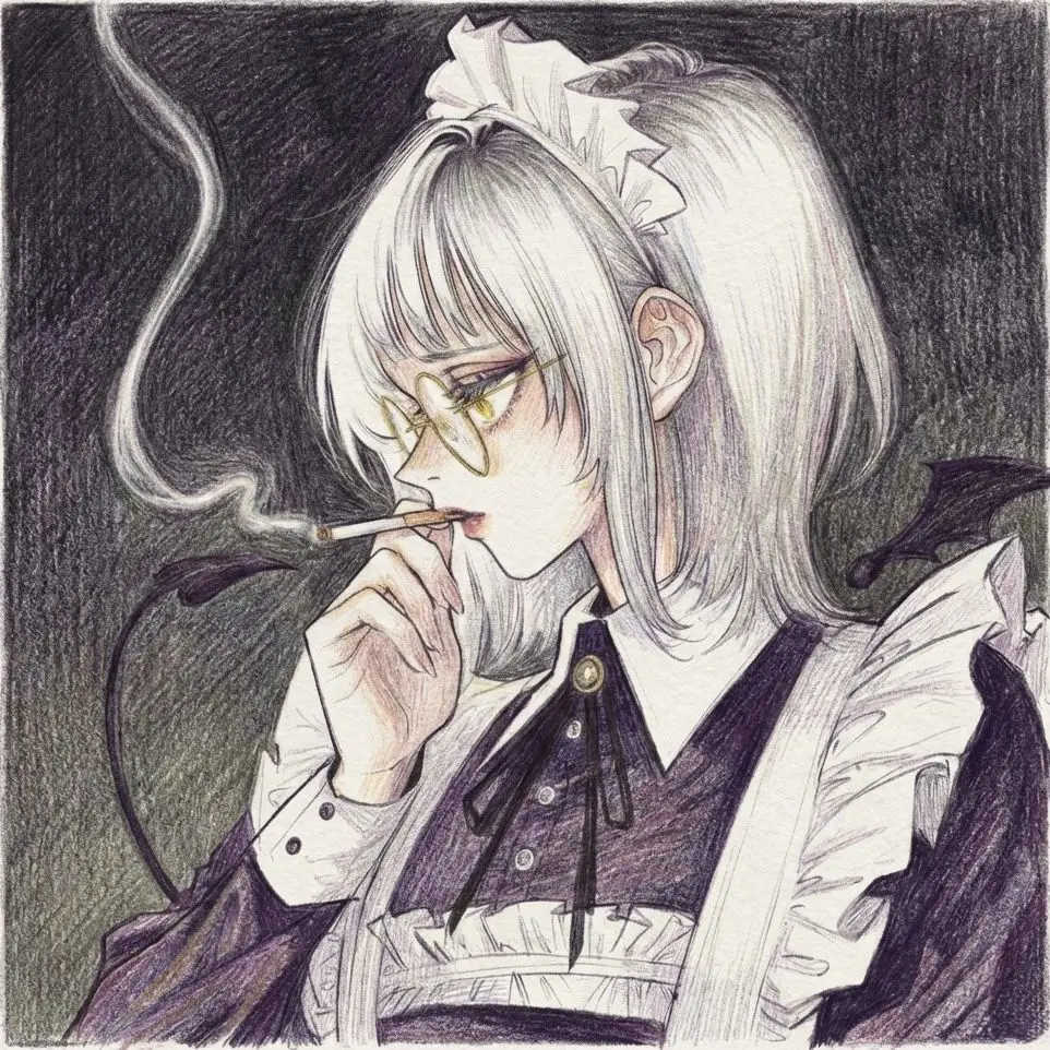 M_ocha의 《츤데레 서큐버스 메이드🤍》