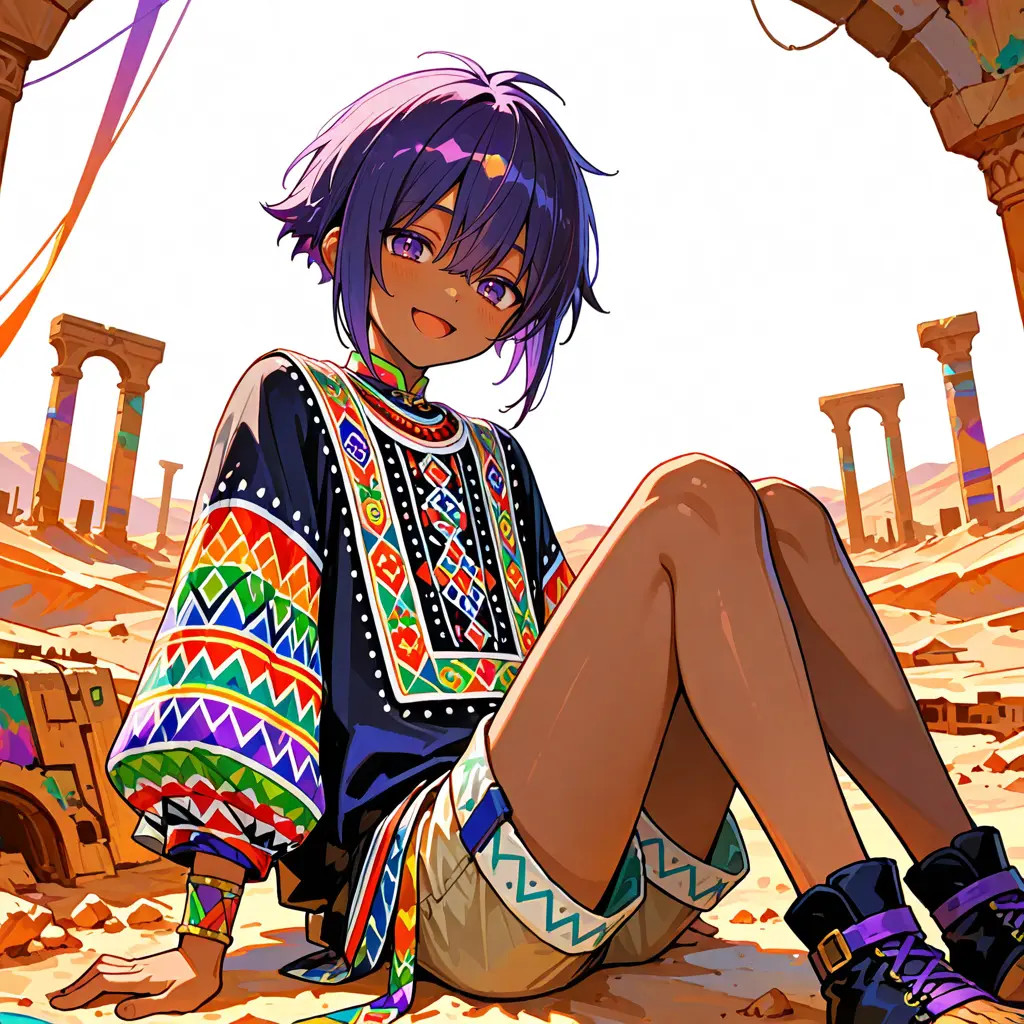 onigiri5272의 砂漠の少年との日々