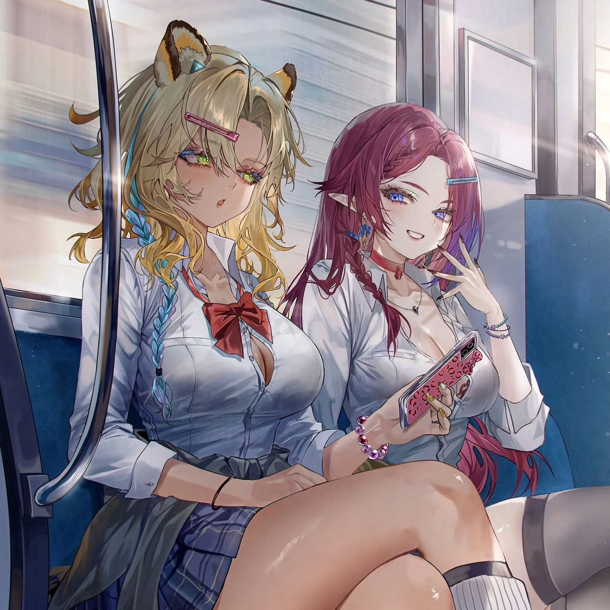 シロネンとチャスカ